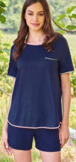 Pigiama Donna Corto M/M Viscosa Linclalor 2693