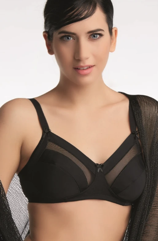 Reggiseno Senza Ferretto In Microfibra E Tulle Sempre Donna Art.351 1 Reggiseno Senza Ferretto In Microfibra E Tulle Sempre Donna Art.351