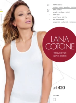 Canottiera Donna S/L Lanacotone MaRe 420 Special Price