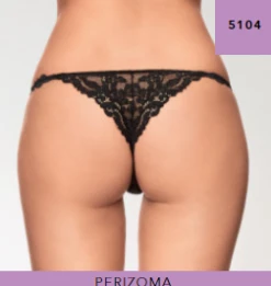 Tanga Donna Brasiliana Pizzo Infiore 5104