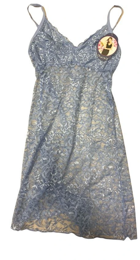 Sottoveste Mini Tutto Pizzo Sexy Ouno 5257 2 Sottoveste Mini Tutto Pizzo Sexy Ouno 5257 - immagine 2