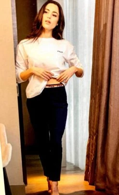 Pigiama Donna Cotone Caldo Invernale Fila 4073 -Negozio Di Lingerie Moda Donna b4073