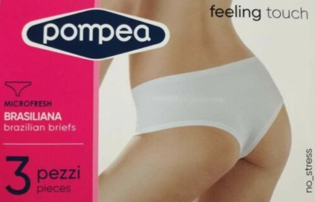Slip Donna Brasiliana Microfibra Feeling Touch Pompea 1 Slip Donna Brasiliana Microfibra Feeling Touch Pompea