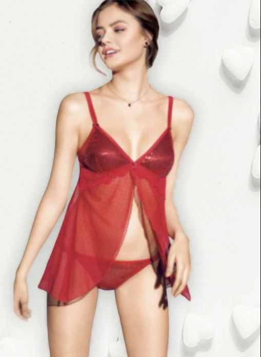 Baby Doll Sexy Tulle Infiore Agrifoglio Outlet 1 Baby Doll Sexy Tulle Infiore Agrifoglio Outlet