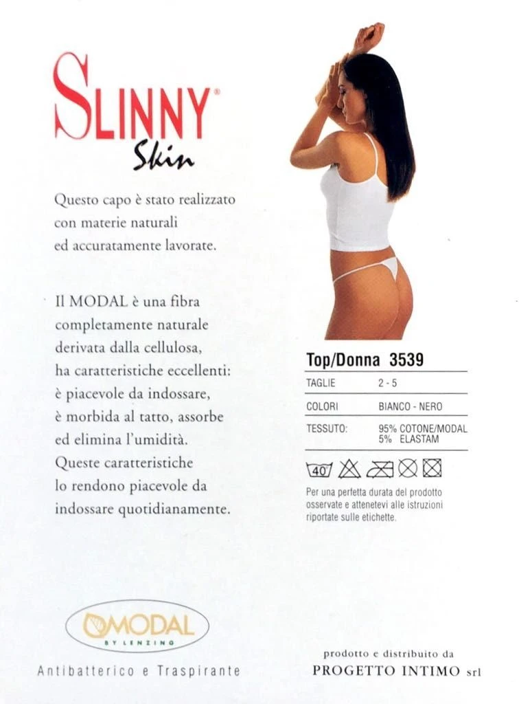 Slip Donna Tanga Slinny 3699 2 Slip Donna Tanga Slinny 3699 - immagine 2