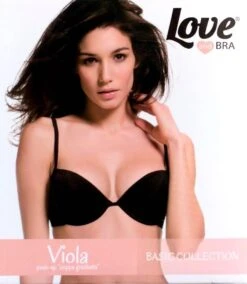 Reggiseno Push Up Love And Bra Art. Viola