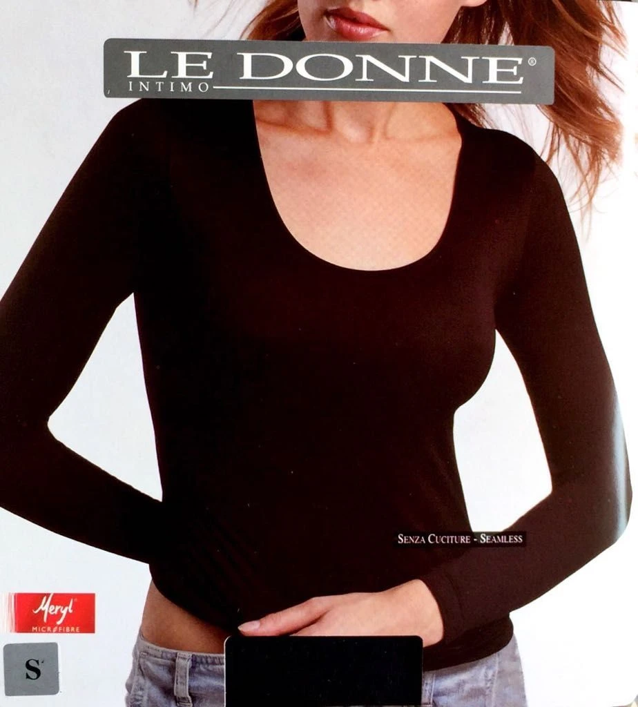 Maglia Donna Manica Lunga Microfibra Nottingham 5093 1 Maglia Donna Manica Lunga Microfibra Nottingham 5093