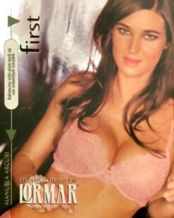 Reggiseno Balconcino Push-Up Tutto Pizzo Lormar First Outlet