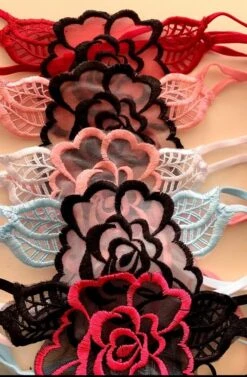 Perizoma Donna Sexy Filo Diva By Prive' Rosa Ricamata -Negozio Di Lingerie Moda Donna photo 2019 10 21 13 11 23