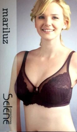 Reggiseno Con Ferretto Senza Imbottitura Coppa C-E Selene Art. Mariluz