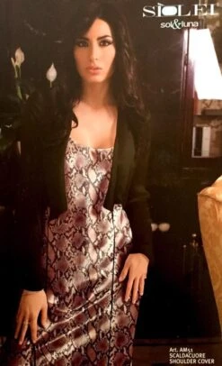 Vestaglia Donna Scaldacuore Raso Sielei AM51