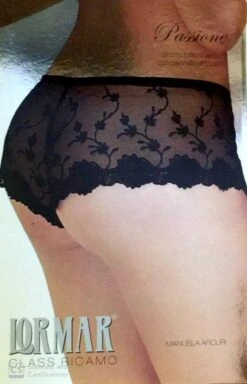 Slip Donna Short Pizzo Ricamato Lormar Passione