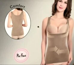 Canottiera Donna Contenitiva Spalla Larga Shaper Ouno 8872