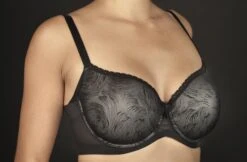 Reggiseno Balconcino Imbottito Coppa C Selene Violeta -Negozio Di Lingerie Moda Donna violeta negro 17w3259